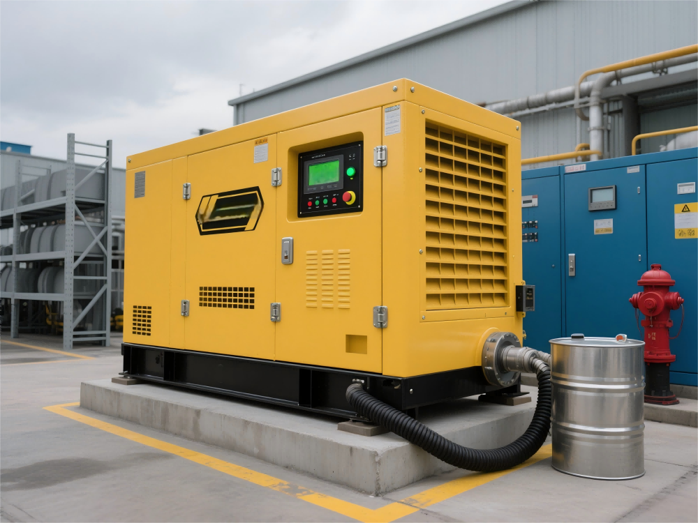 How efficient is a diesel generator?